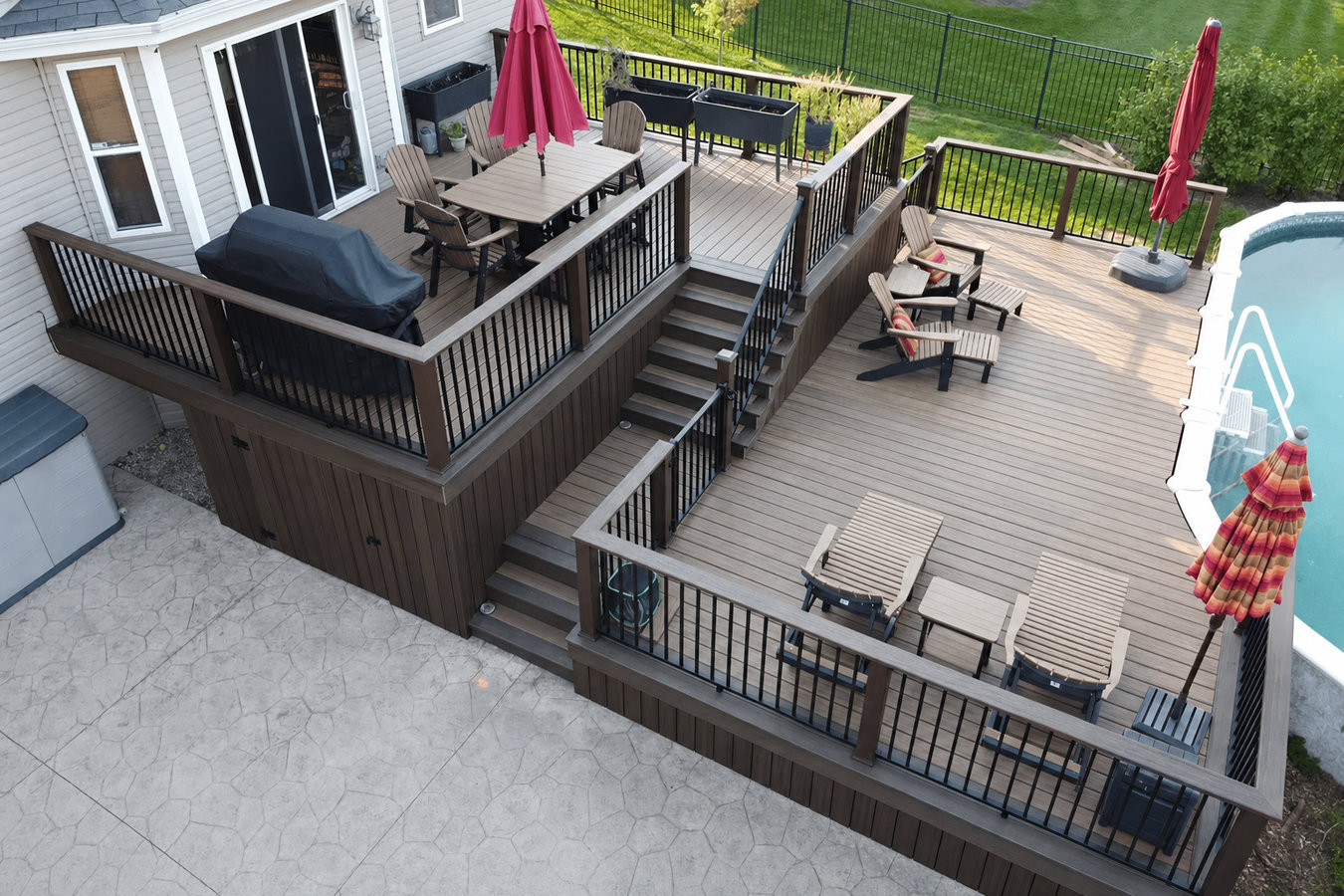 Multi-level decks